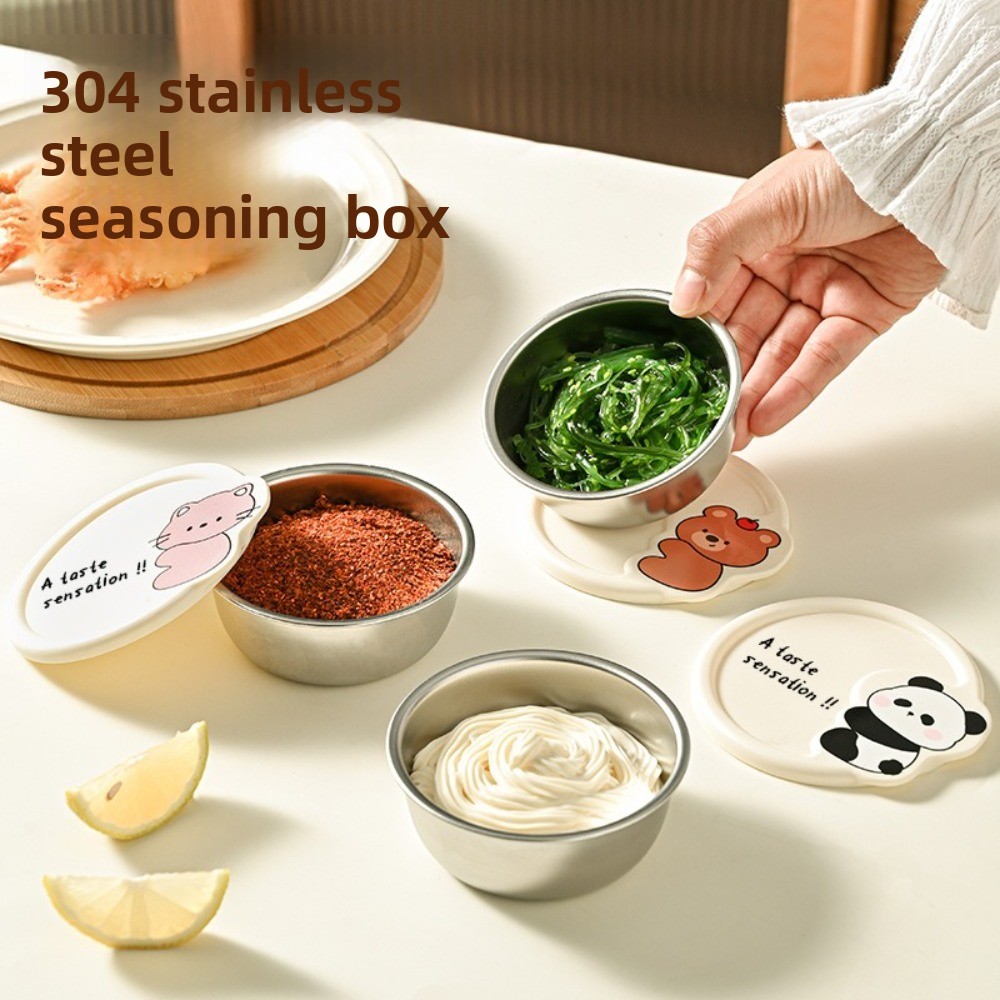 Sauce Dipping Cup - New Reusable Sauce Cup 304 Stainless