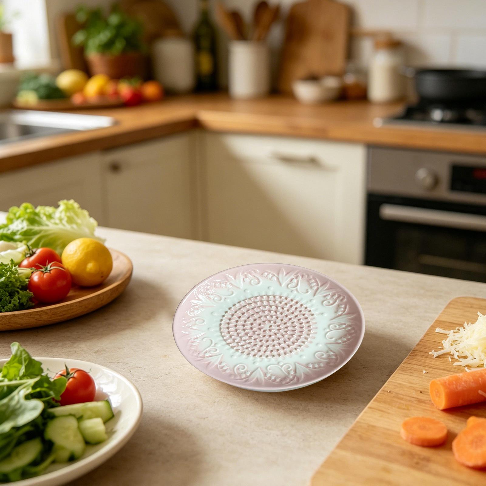 Ceramic Garlic Grater Plate Em - Meal Prep Manual 评论和价格