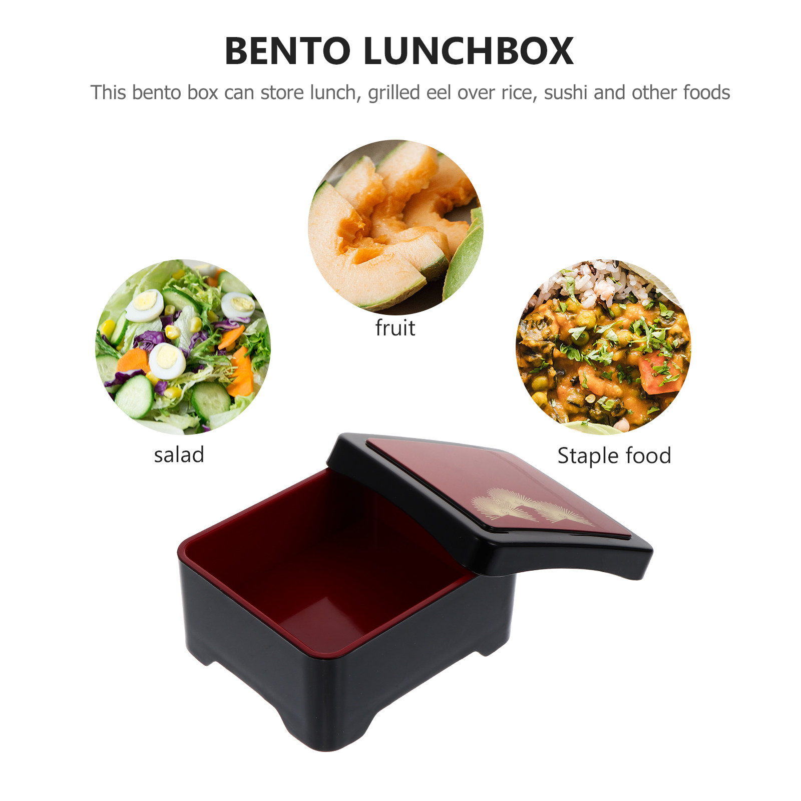 1Pcs High Quality Reusable Ben - Meal Prep With Rice 评论和价格