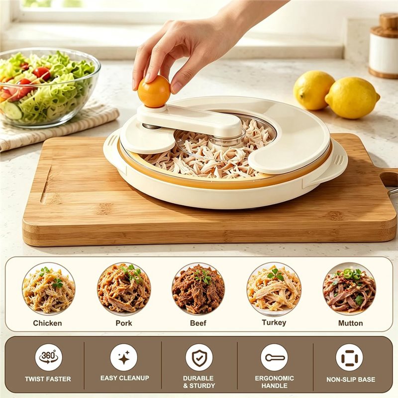AAAN-Manual Chicken Breast Shr - Meal Prep Pork 评论和价格
