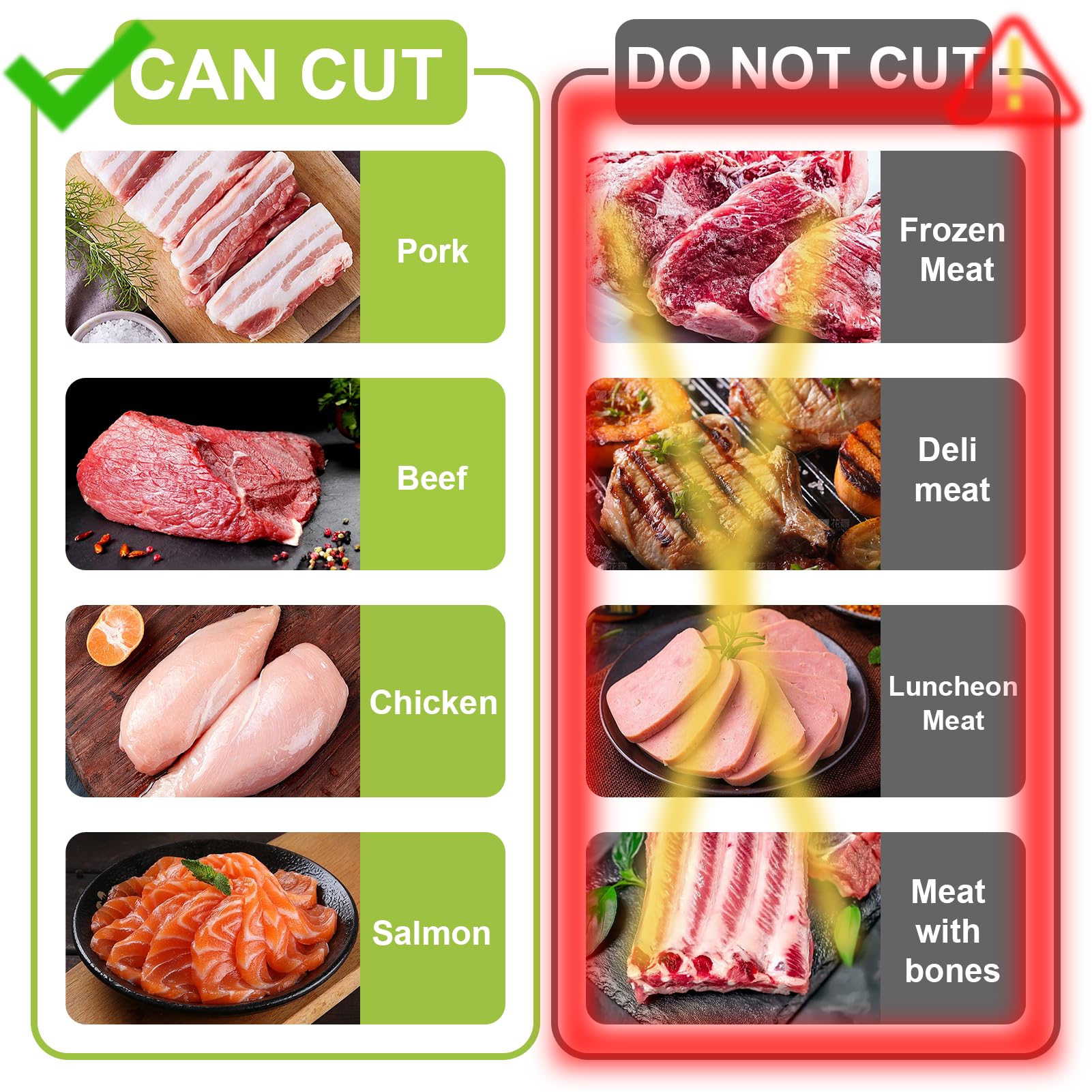 Fresh Meat Slicer Manual Cutte - Meal Prep Manual 评论和价格