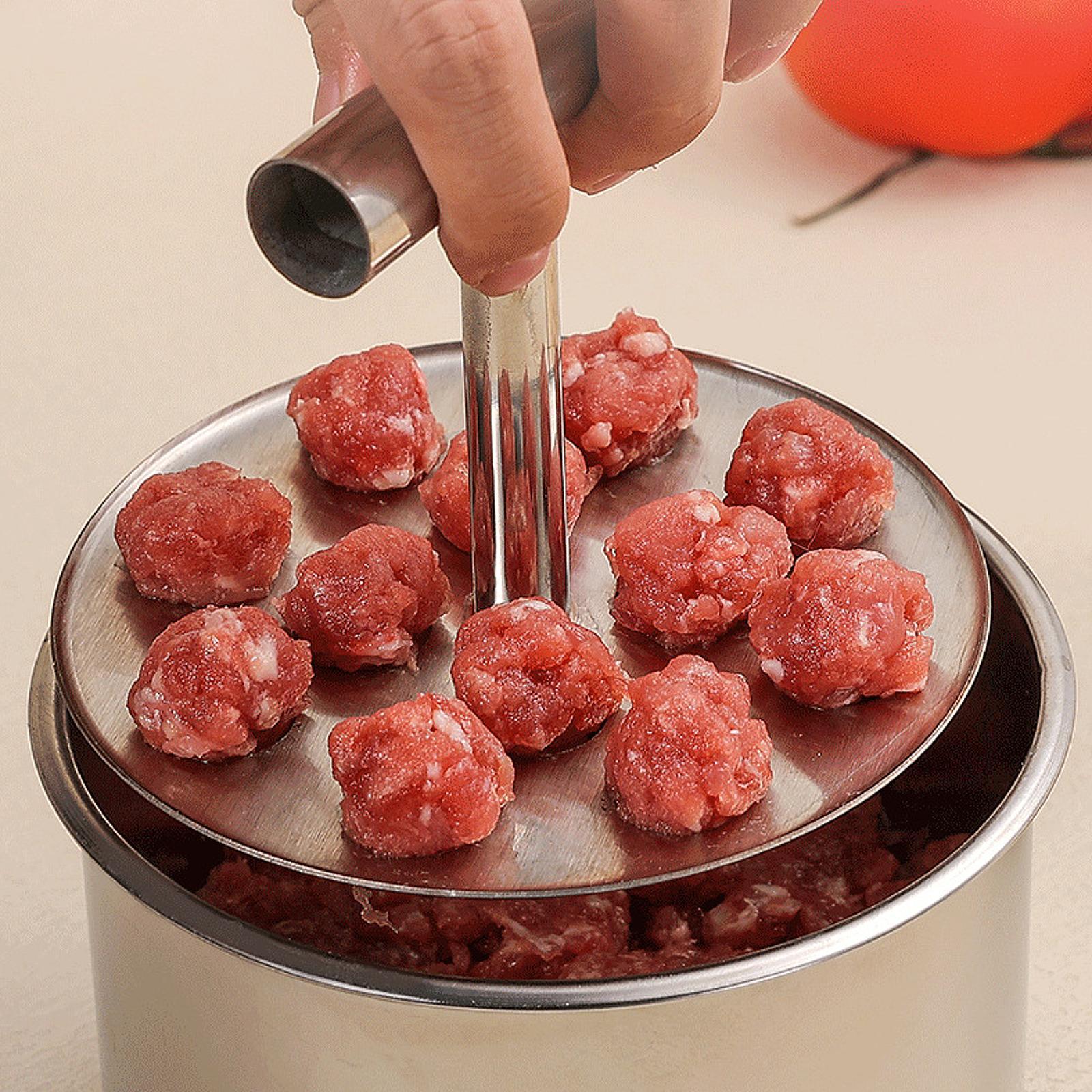 Meatball Making Tool Stainless - Meal Prep Manual 评论和价格