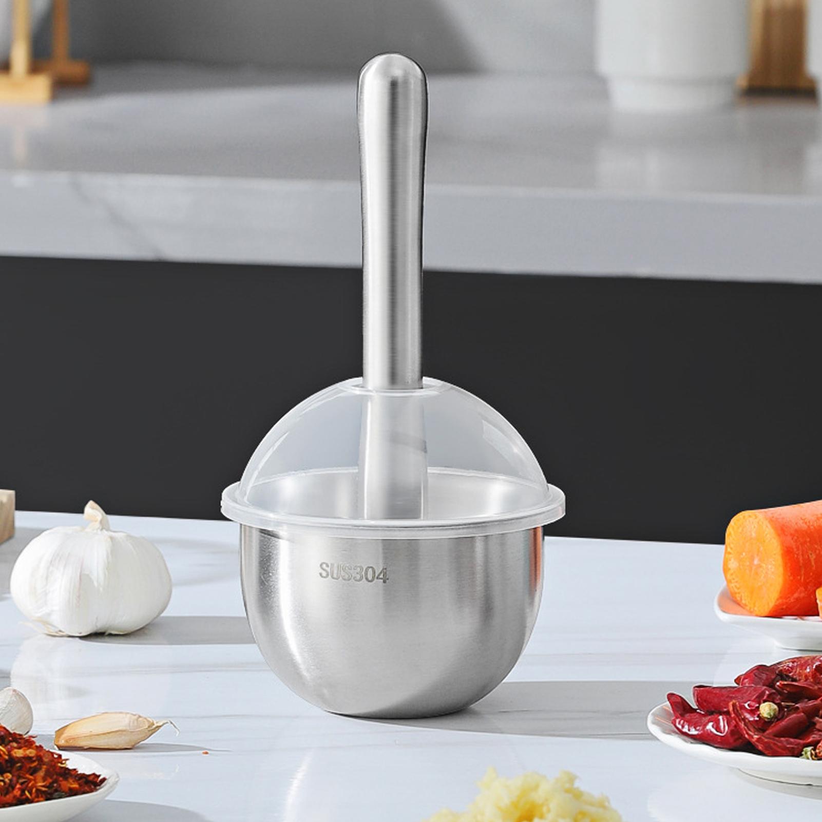 Garlic Crusher Stainless Steel - Meal Prep Manual 评论和价格
