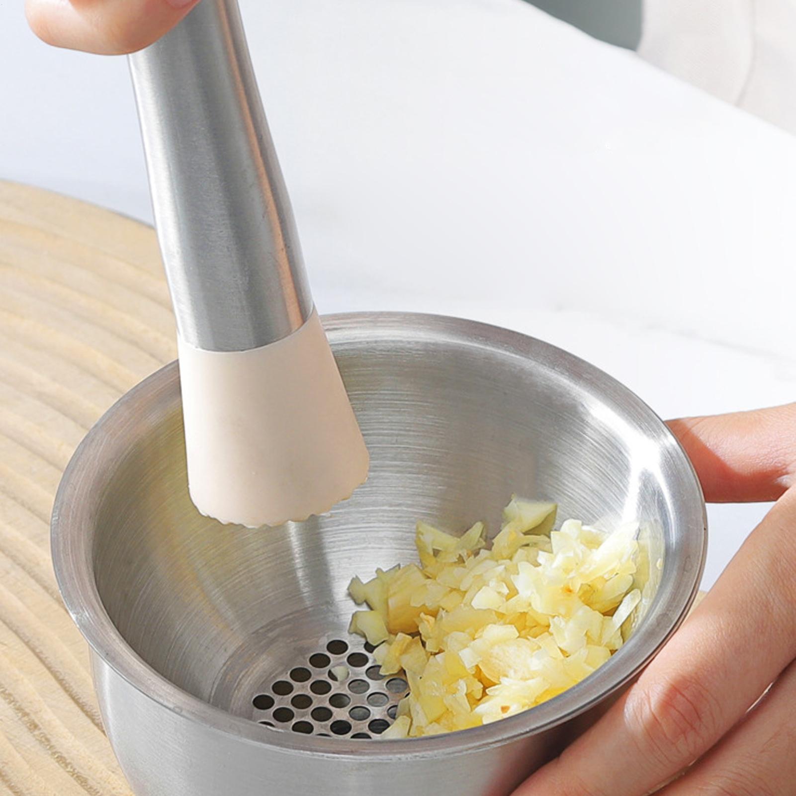 Garlic Mincer Tool Manual Food - Meal Prep Manual 评论和价格
