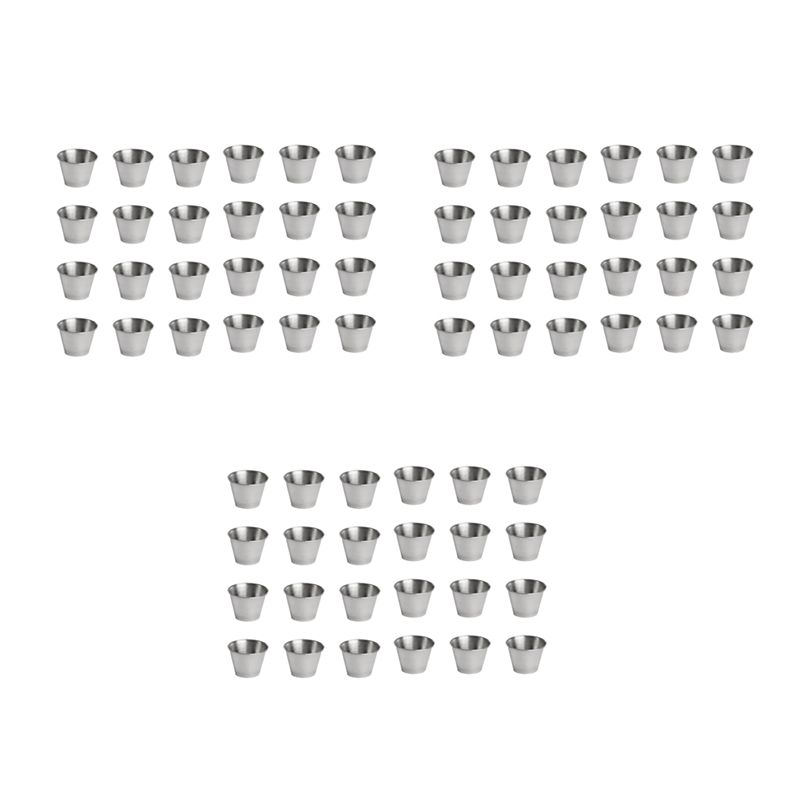 ABWR-72 Pack Stainless Steel C - Sauce Dipping Cup 评论和价格