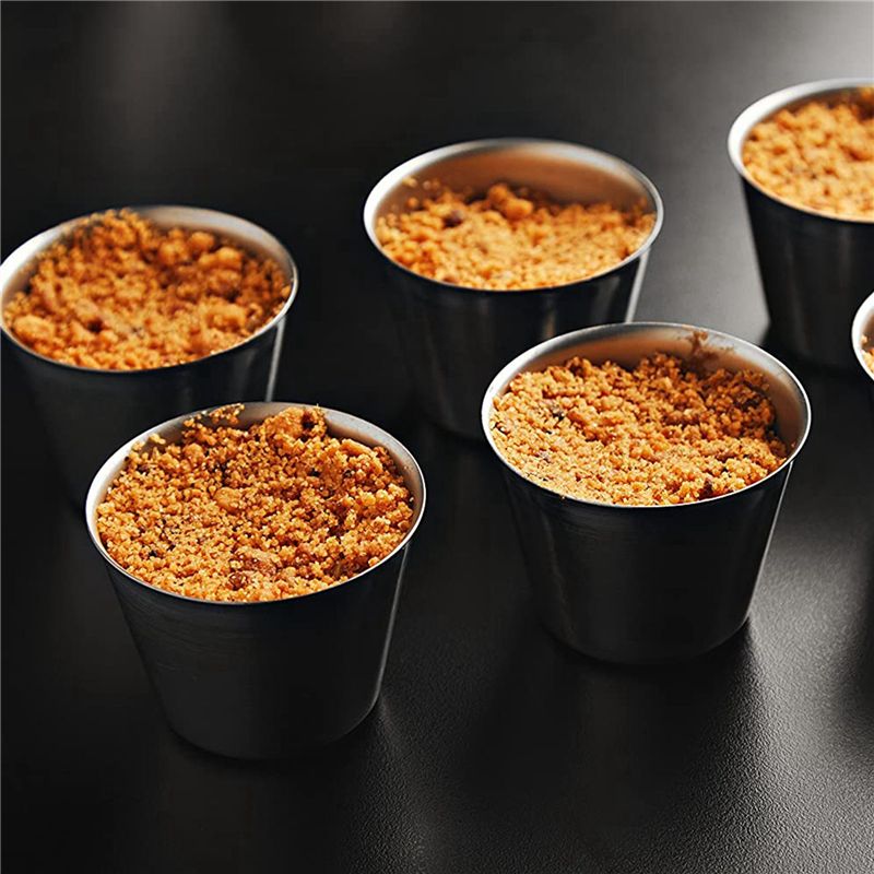 ABWR-72 Pack Stainless Steel C - Sauce Dipping Cup 评论和价格