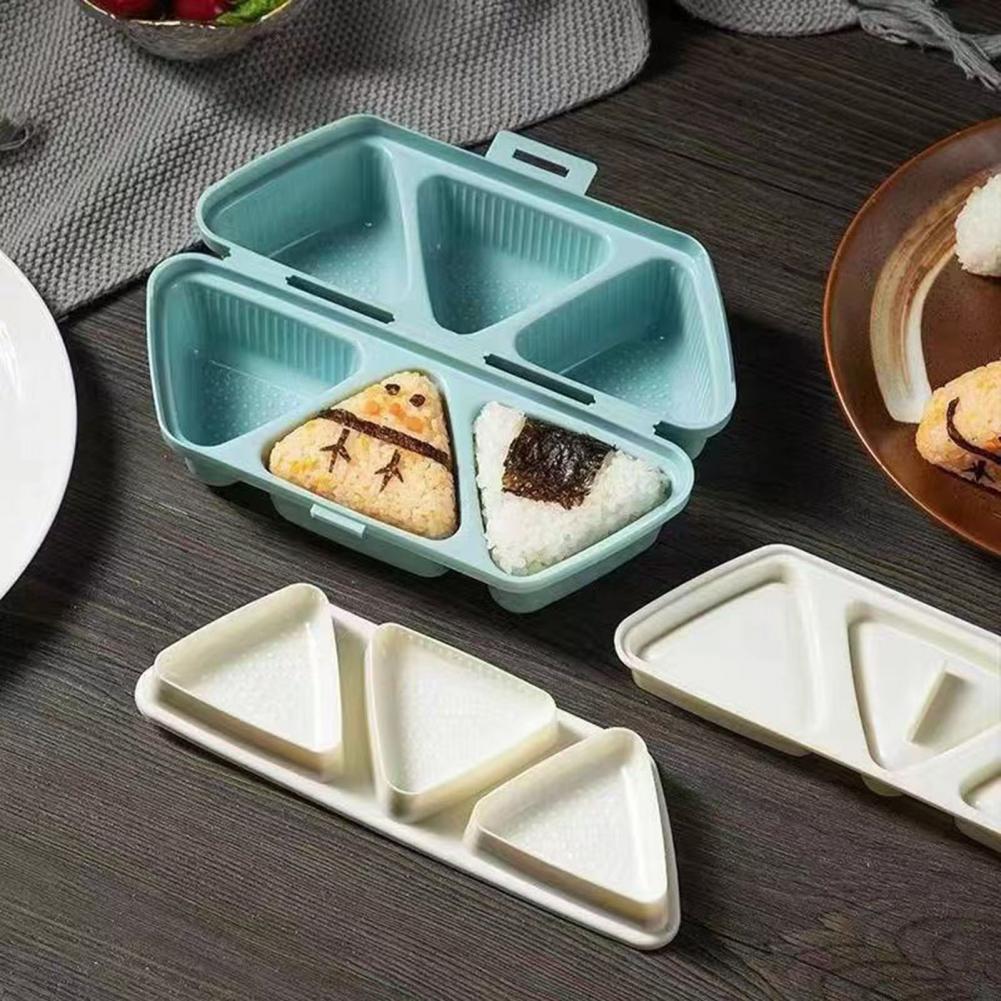6-Cavity Triangle Onigiri Mold - Meal Prep With Rice 评论和价格