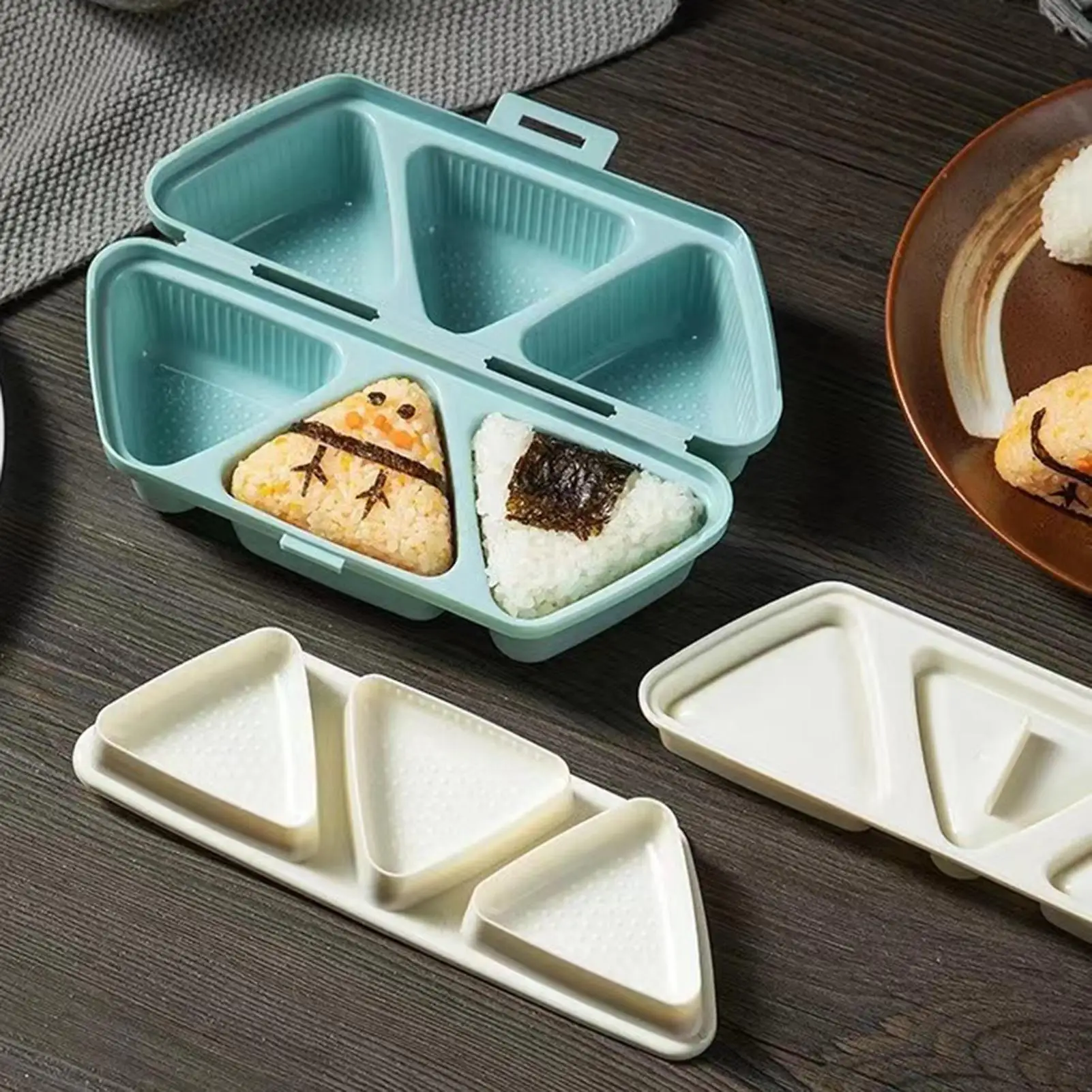 Sushi Mold Maker 6 Cavity Tria - Meal Prep With Rice 评论和价格